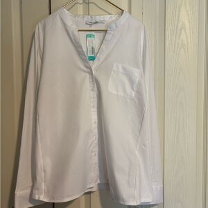 Calvin Klein Collection White Blouse